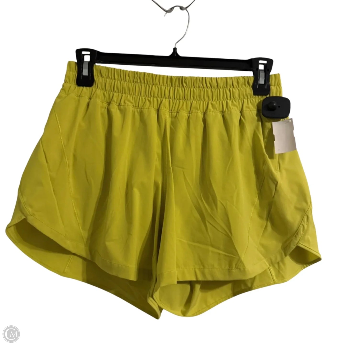Athletic Shorts By Lululemon In Green, Size: 12