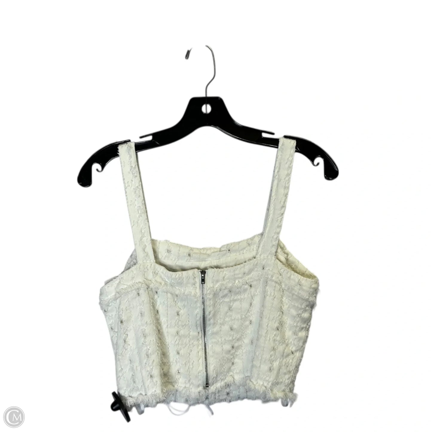 Top Sleeveless By Lulus In White, Size: S