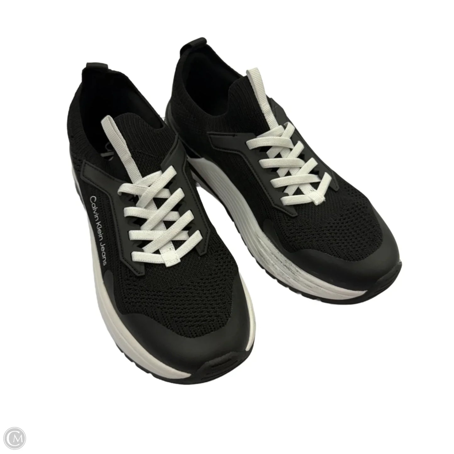 Shoes Athletic By Calvin Klein In Black, Size: 8