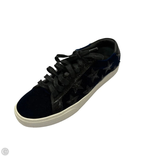 Shoes Luxury Designer By Yves Saint Laurent In Navy, Size: 6