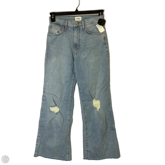 Jeans Wide Leg By Hudson In Blue Denim, Size: 2