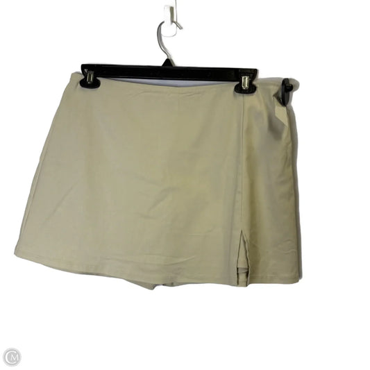 Skort By Wild Fable In Tan, Size: L
