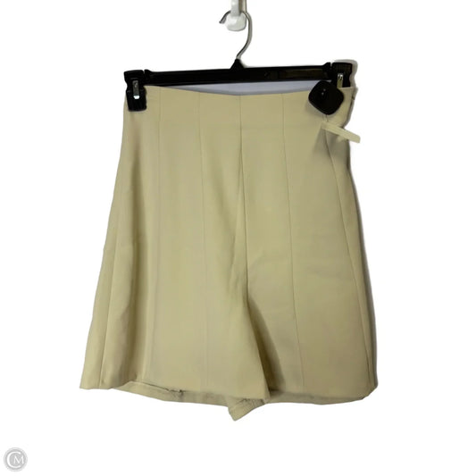 Shorts By Zara In Cream, Size: M