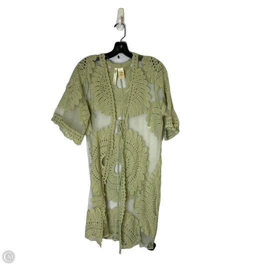 Kimono By Clothes Mentor In Green, Size: S