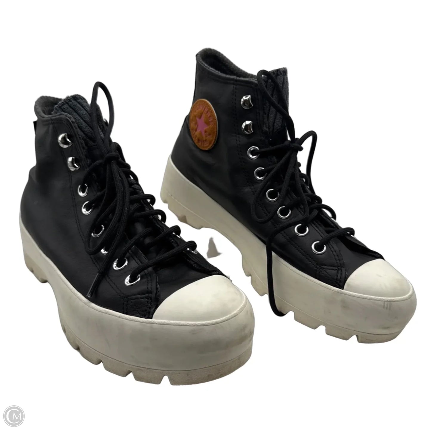 Shoes Sneakers Platform By Converse In Grey, Size: 10