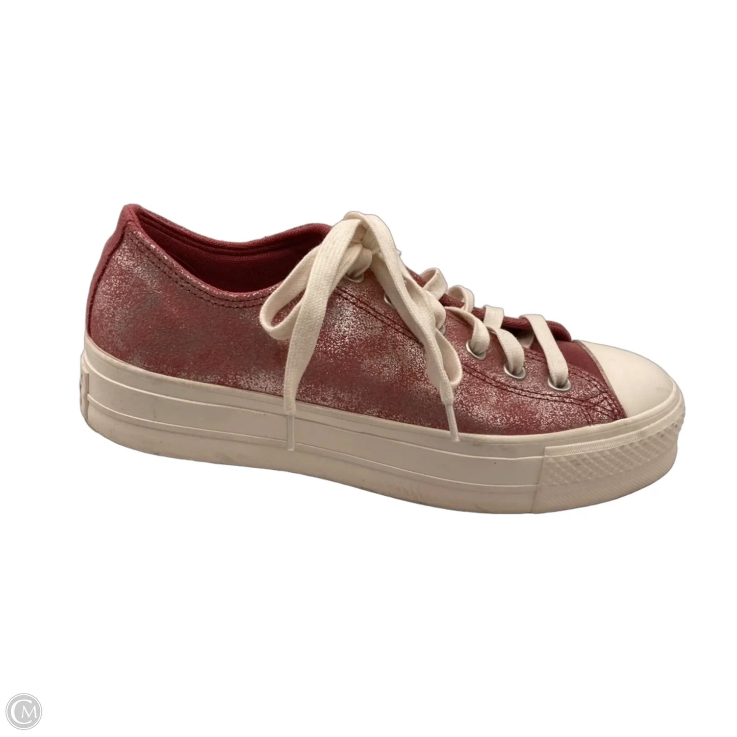 Shoes Sneakers Platform By Converse In Pink, Size: 10