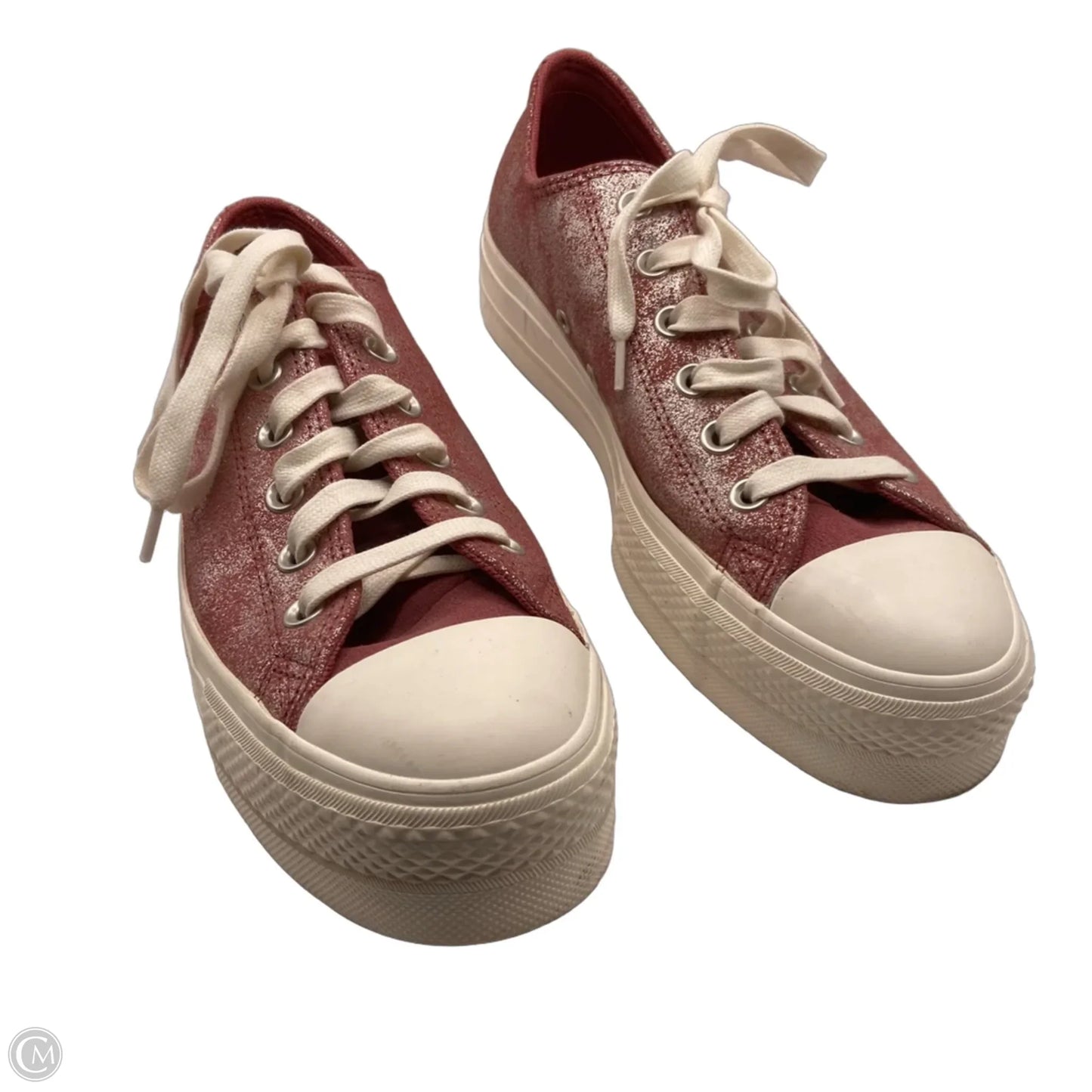 Shoes Sneakers Platform By Converse In Pink, Size: 10