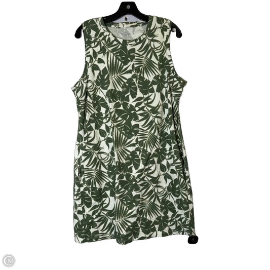 Dress Casual Short By St Johns Bay In Green, Size: Xl