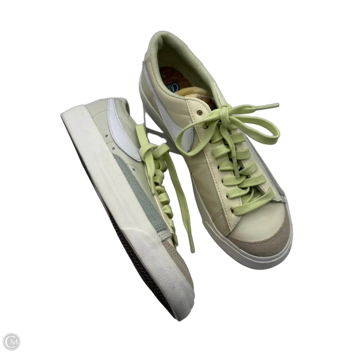 Shoes Sneakers By Nike In Yellow, Size: 7.5