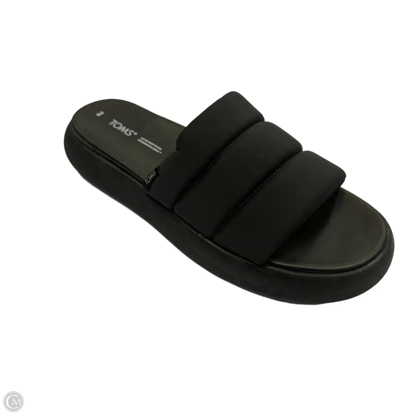 Sandals Heels Platform By Toms In Black, Size: 10