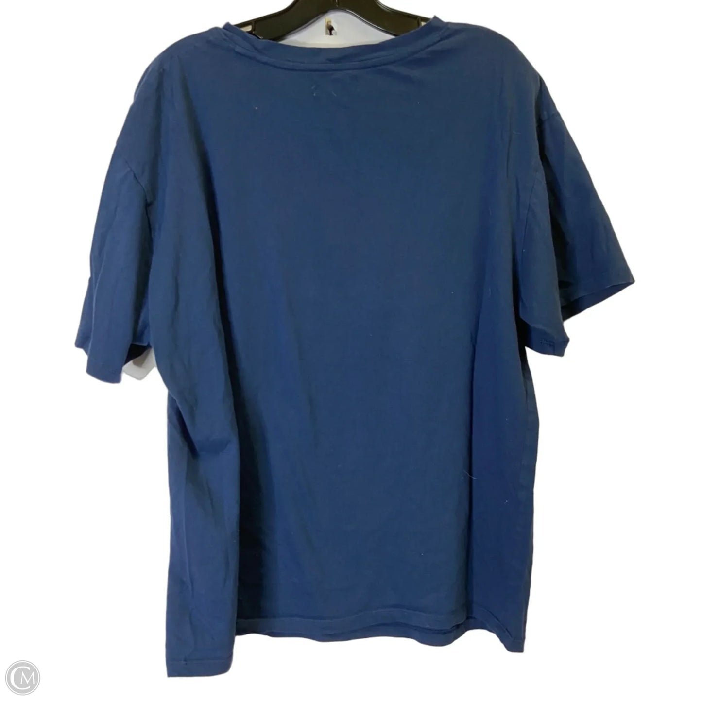 Top Short Sleeve By Cmc In Navy, Size: Xl