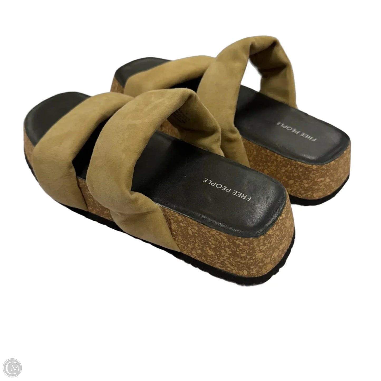 Sandals Heels Platform By Free People In Tan, Size: 9