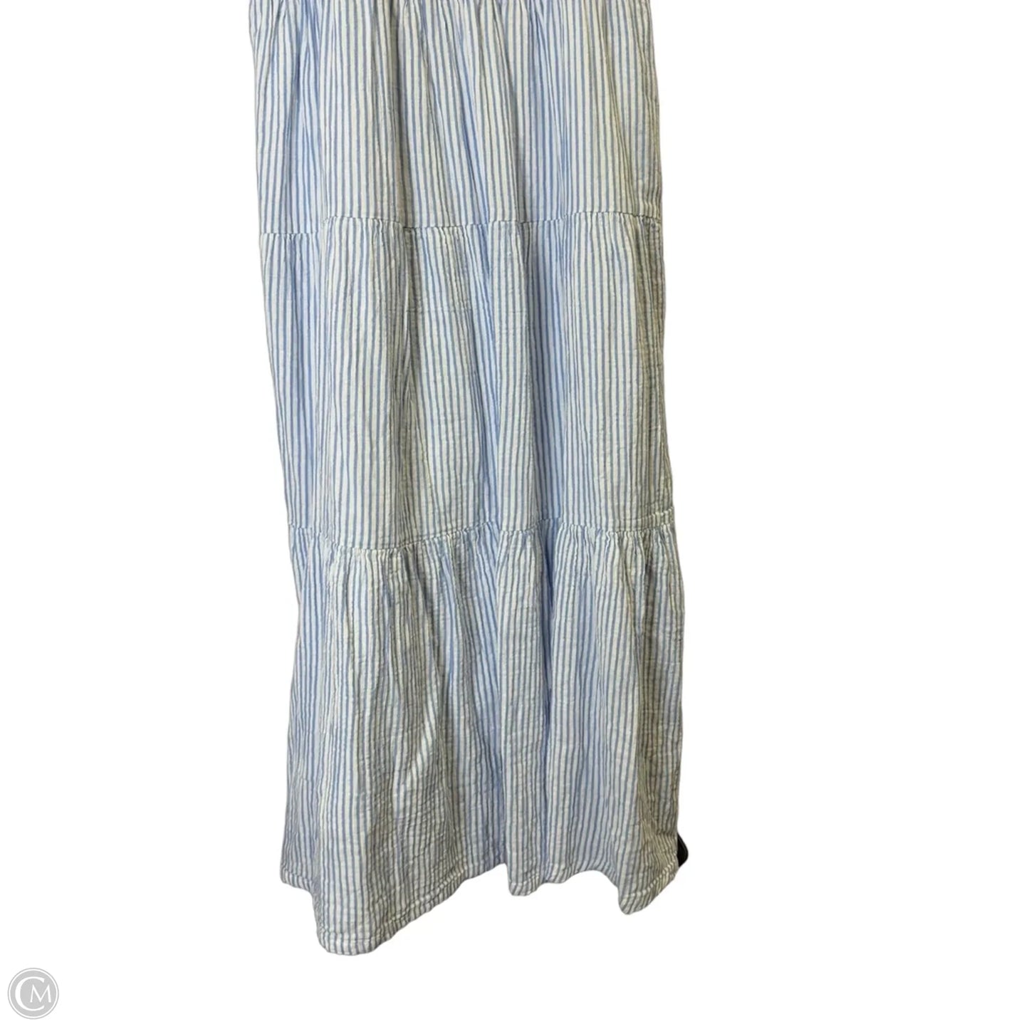 Dress Casual Maxi By Quince In Blue, Size: Xl