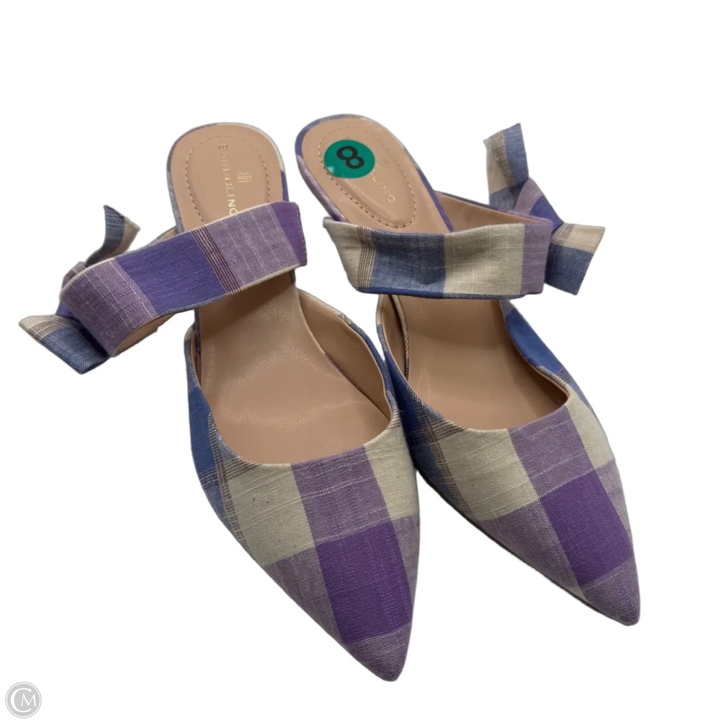 Shoes Heels Kitten By Bandolino In Purple, Size: 8