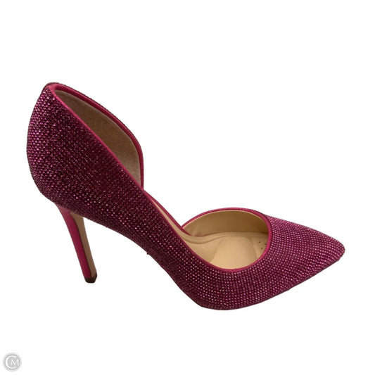 Shoes Heels Stiletto By Jessica Simpson In Pink, Size: 8