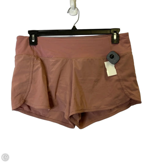 Athletic Shorts By Lululemon In Pink, Size: 10