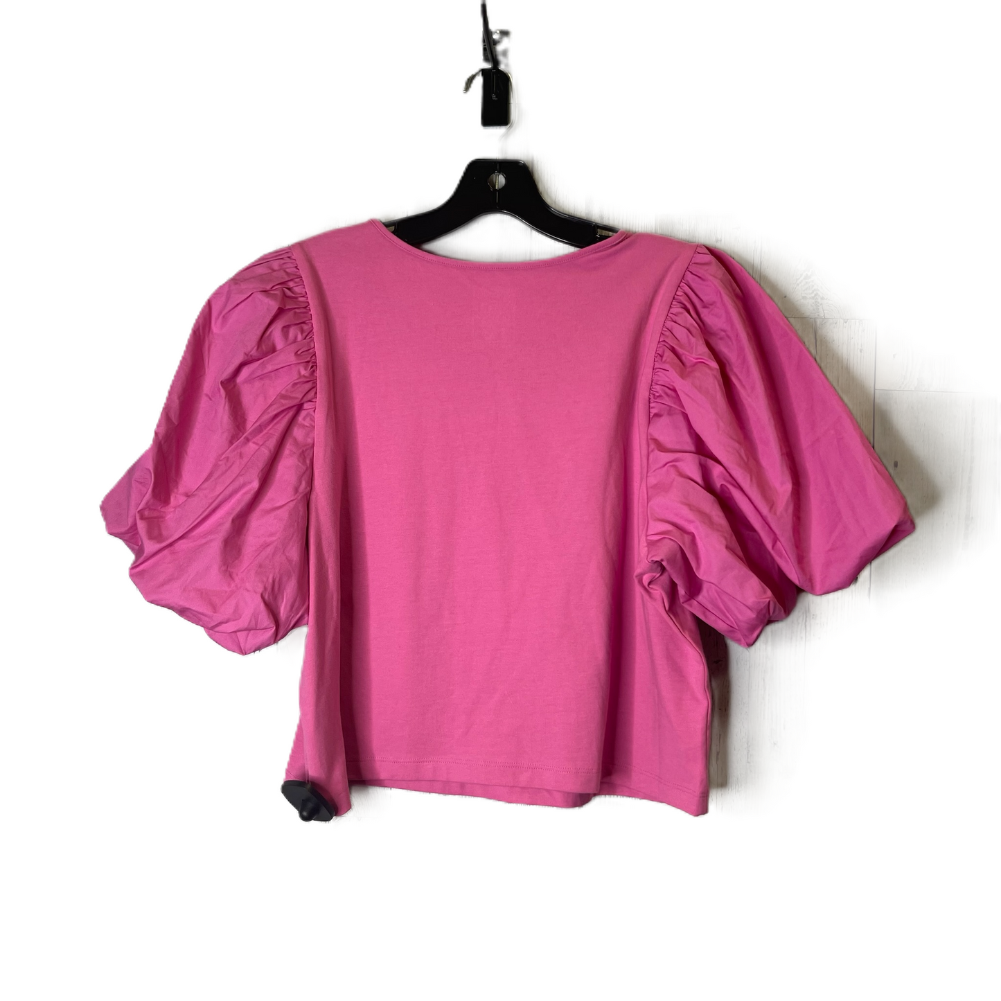 Pink Top Short Sleeve By A New Day, Size: L