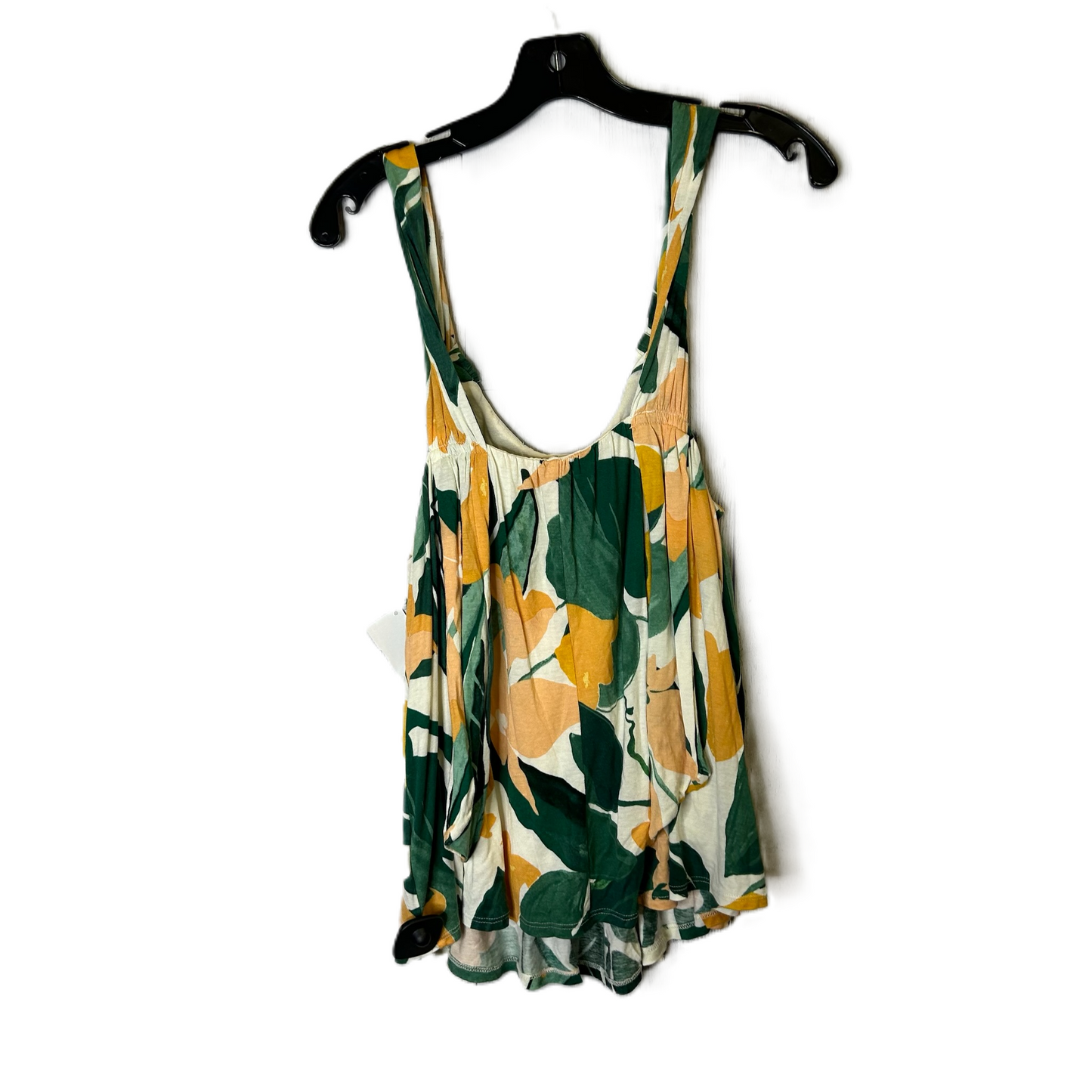 Green & Orange Top Sleeveless By Anthropologie, Size: M