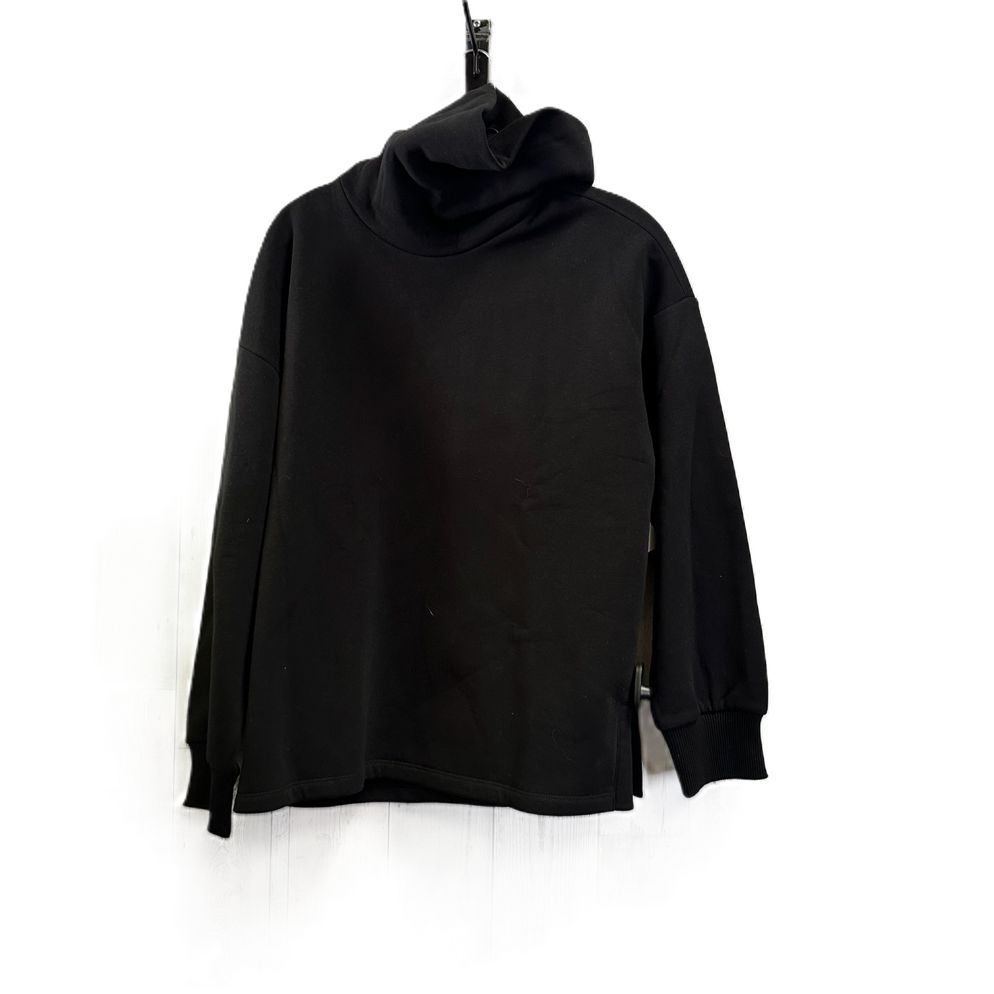 Sweatshirt Crewneck By Banana Republic In Black, Size: S