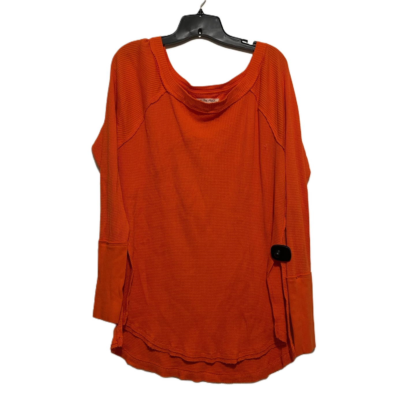 Top Long Sleeve By We The Free In Orange, Size: S