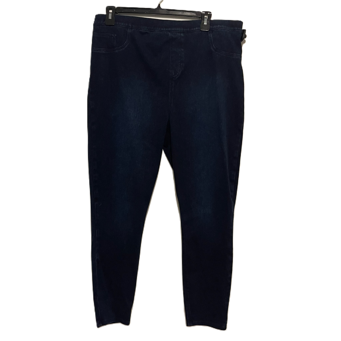 Jeans Jeggings By Spanx In Blue Denim, Size: 3x