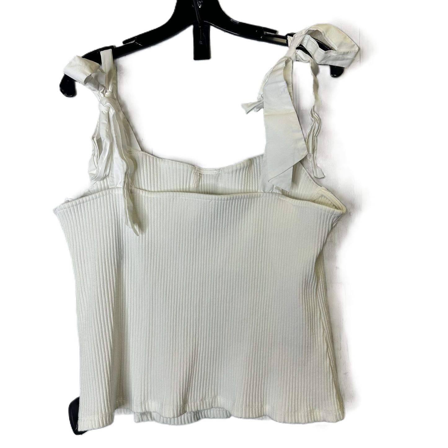 White Top Sleeveless By Maeve, Size: Xl