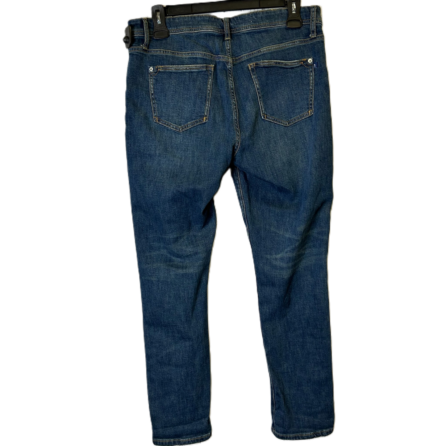 Jeans Straight By Pilcro In Blue Denim, Size: 12