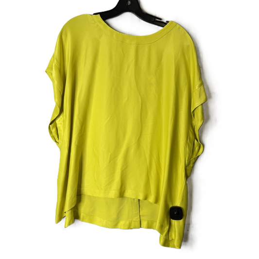 Top Short Sleeve By Maeve In Yellow, Size: Xl