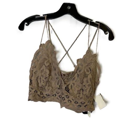 Bralette By Free People In Tan, Size: L