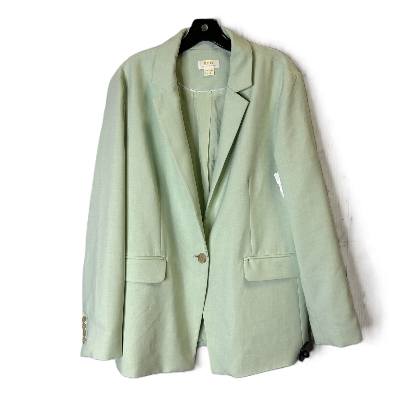 Blazer By Maeve In Green, Size: 14