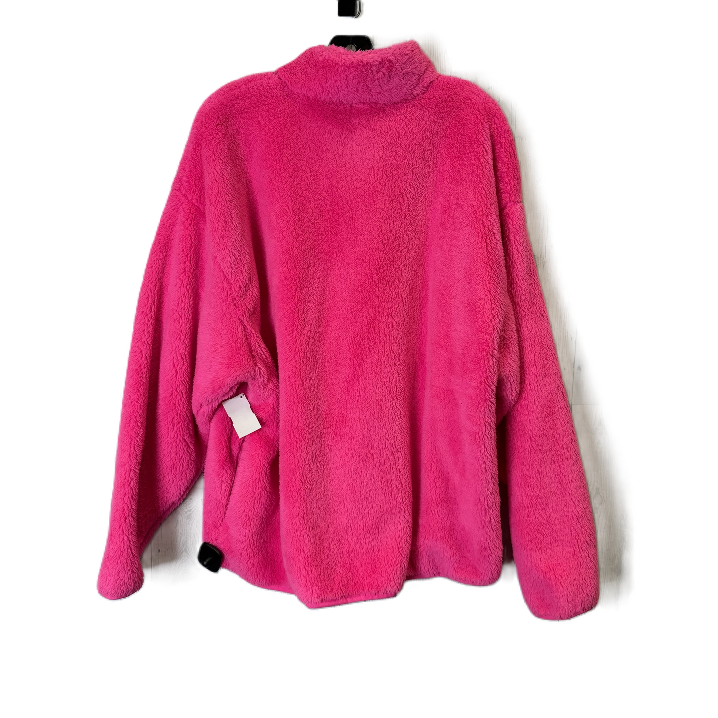 Jacket Faux Fur & Sherpa By Pink In Pink, Size: Xxl