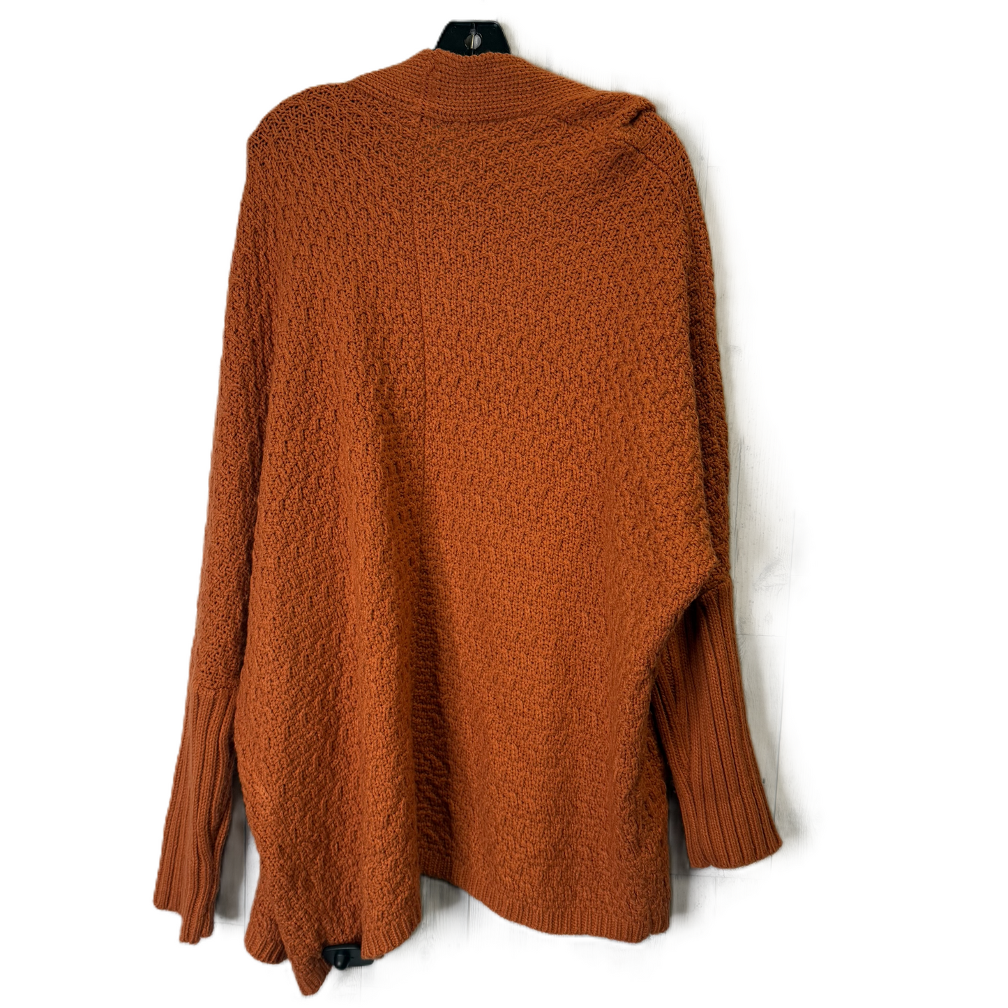 Sweater Cardigan By Clothes Mentor In Orange, Size: Xl