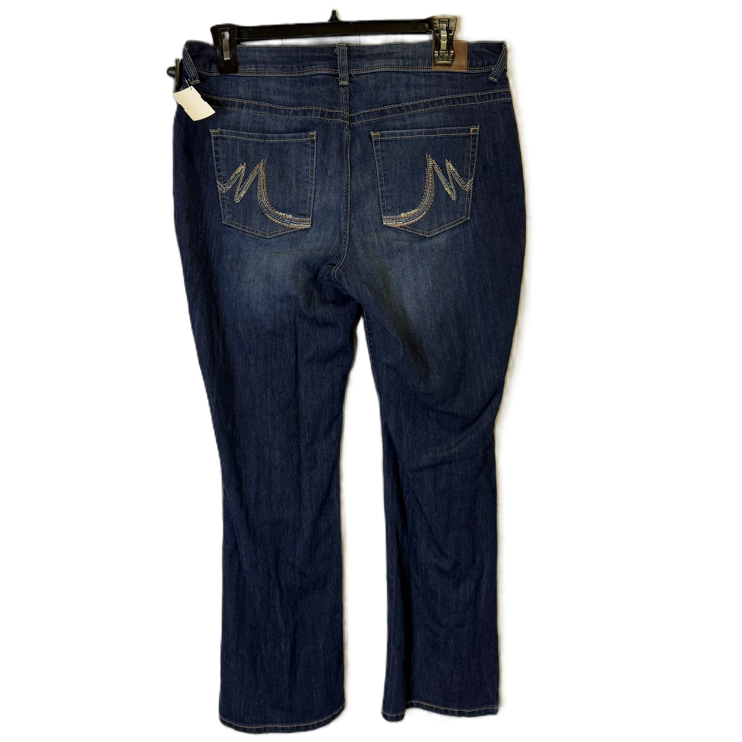 Jeans Straight By Maurices In Blue Denim, Size: 16