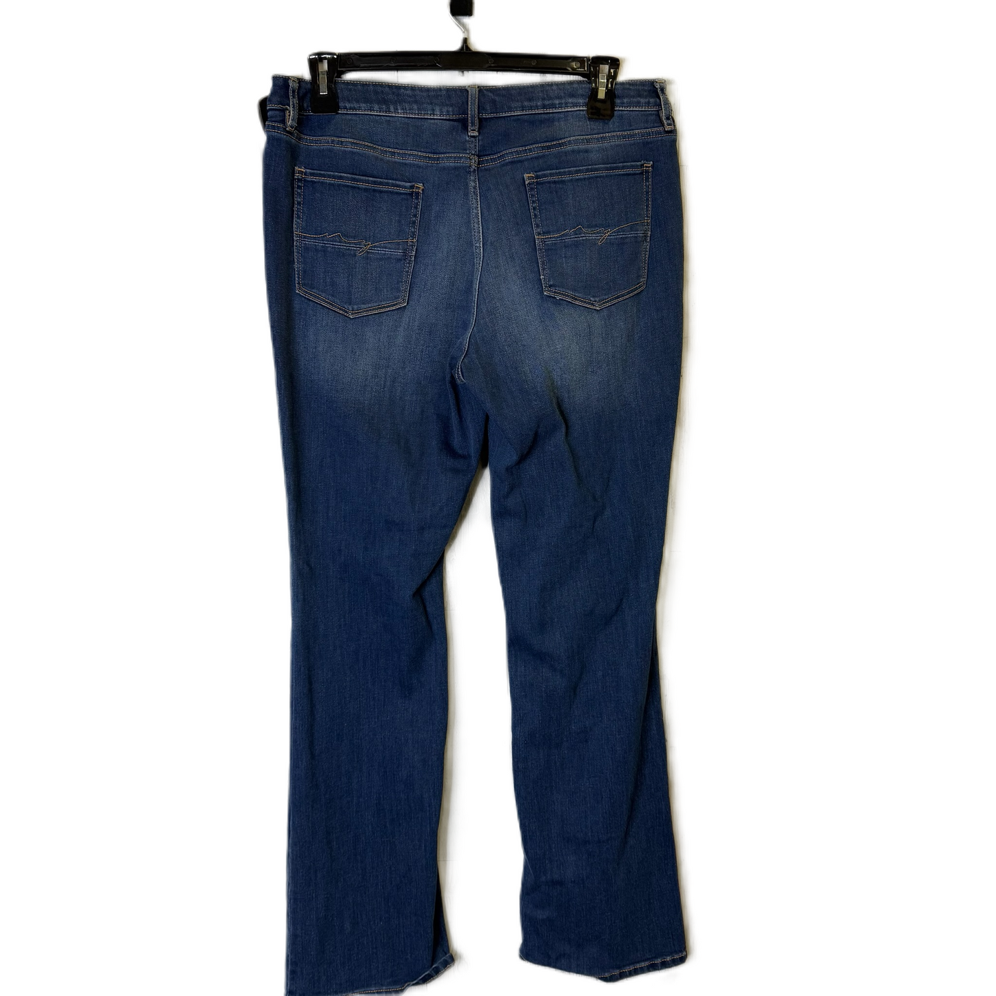 Jeans Boot Cut By Soho Design Group In Blue Denim, Size: 16