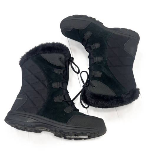 Boots Snow By Columbia In Black, Size: 8