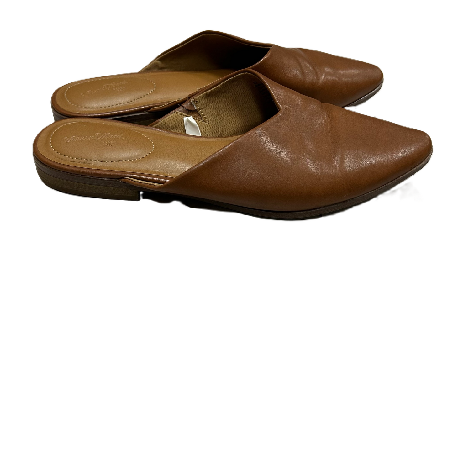 Brown Shoes Flats By Universal Thread, Size: 10
