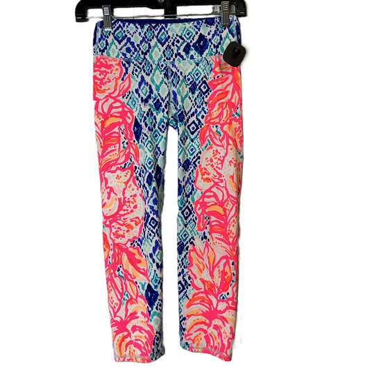 Blue & Pink Athletic Leggings By Lilly Pulitzer, Size: Xs