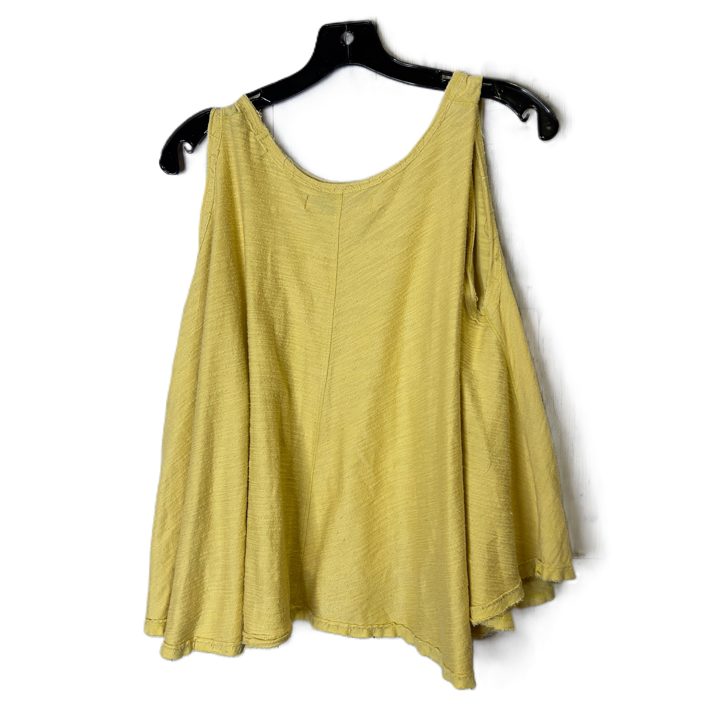 Yellow Top Sleeveless By Free People, Size: Os