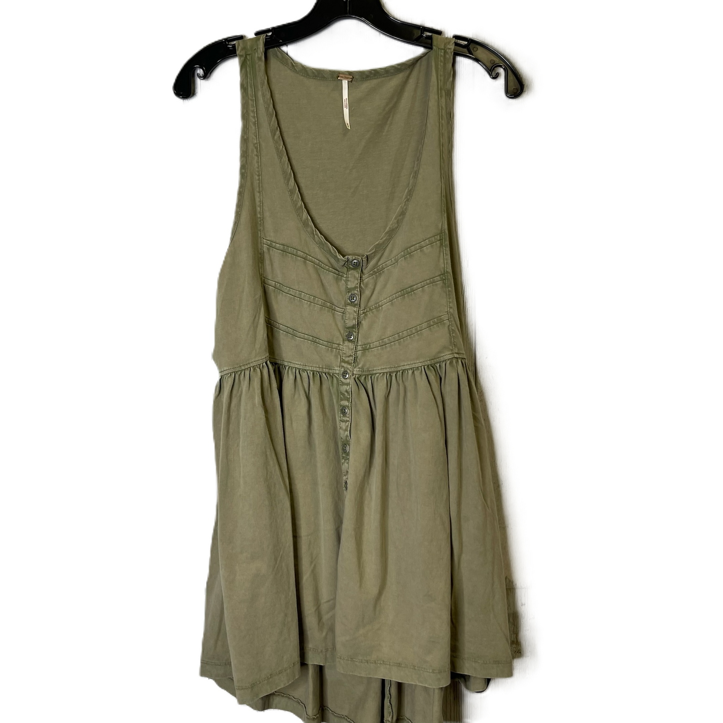 Green Dress Casual Short By Free People, Size: M