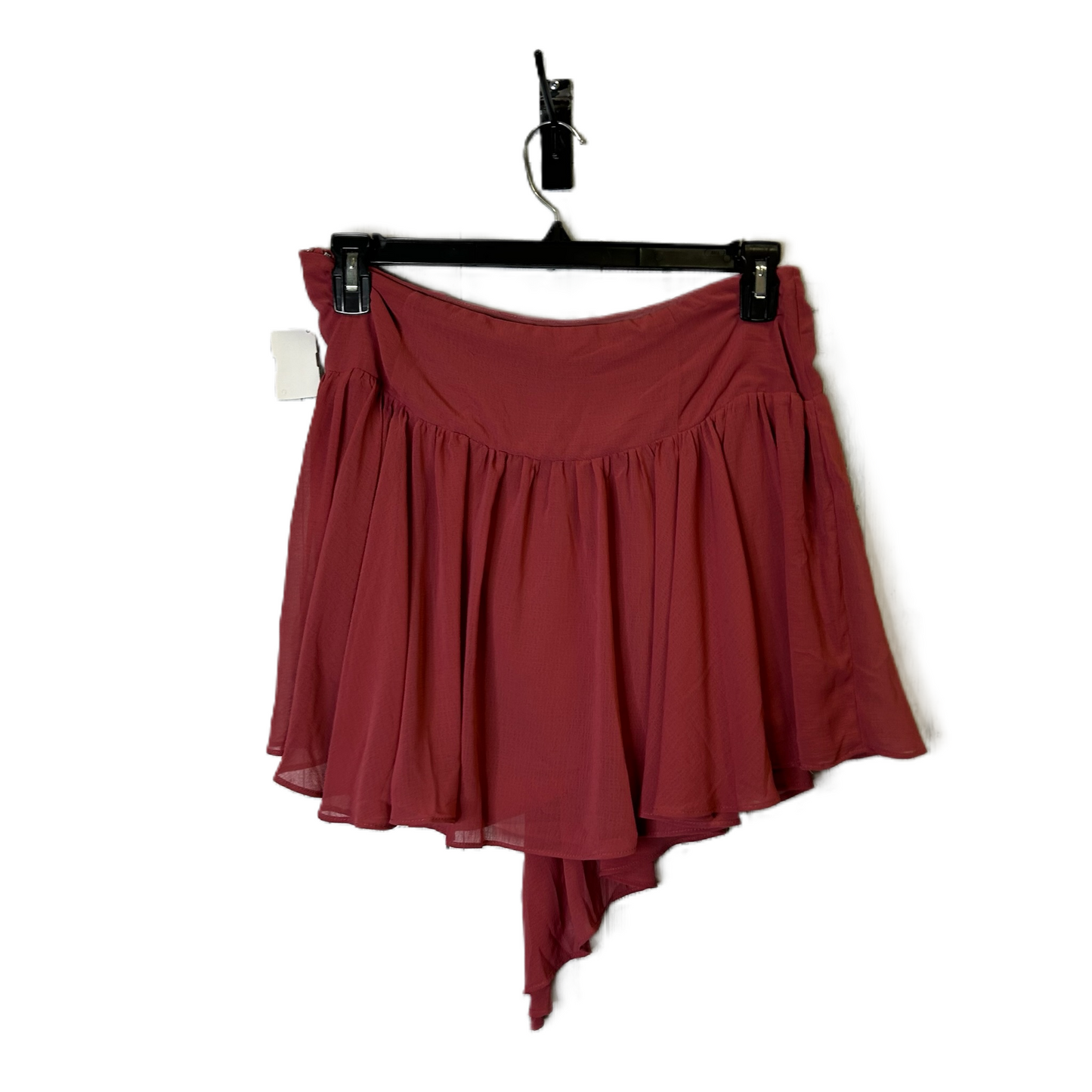 Red Skirt Mini & Short By Free People, Size: 10