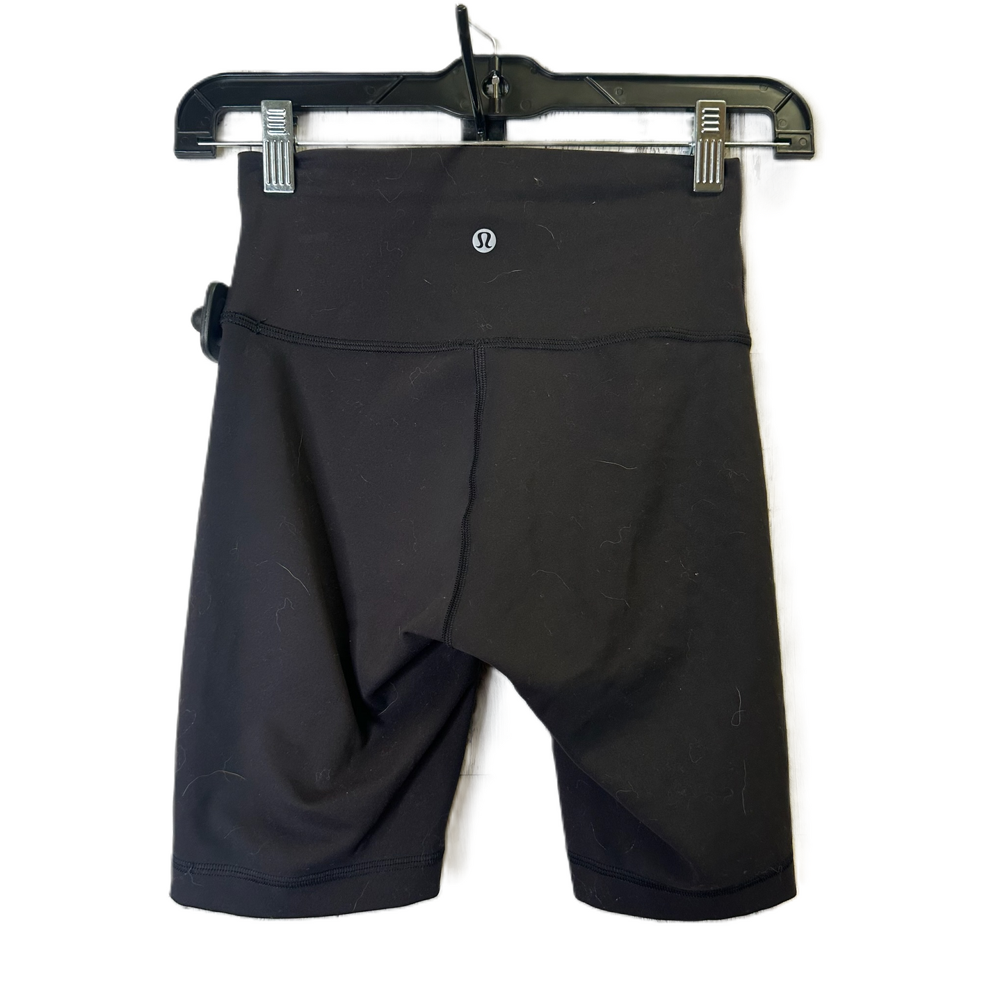 Black Athletic Shorts By Lululemon, Size: 4