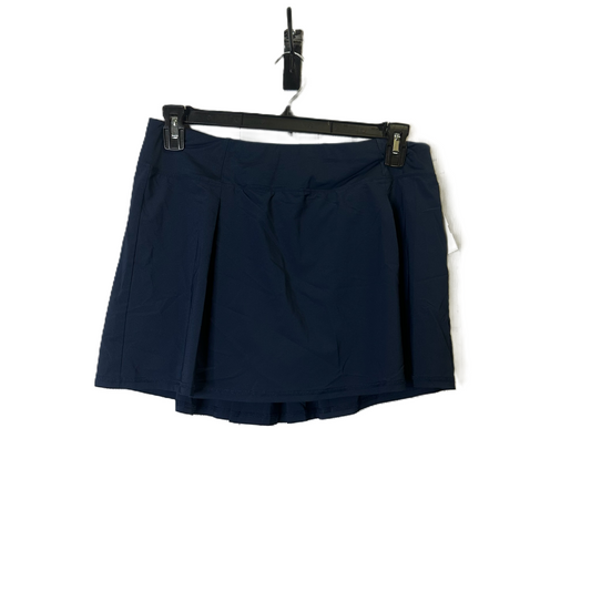 Athletic Skirt By Kyodan In Blue, Size: L