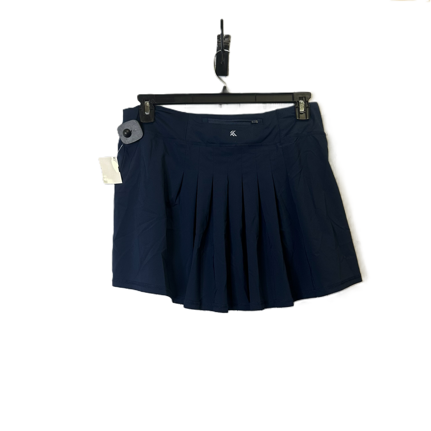 Athletic Skirt By Kyodan In Blue, Size: L