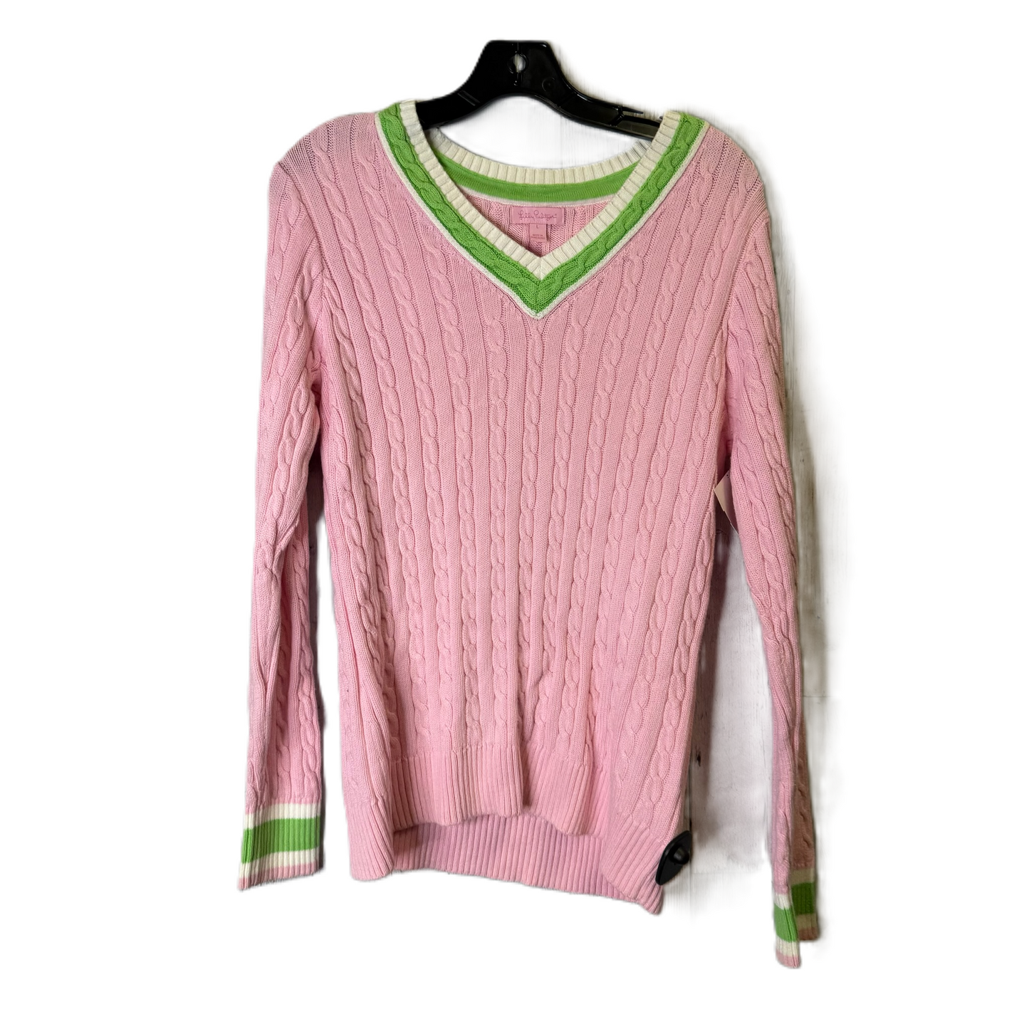 Sweater By Lilly Pulitzer In Pink, Size: L