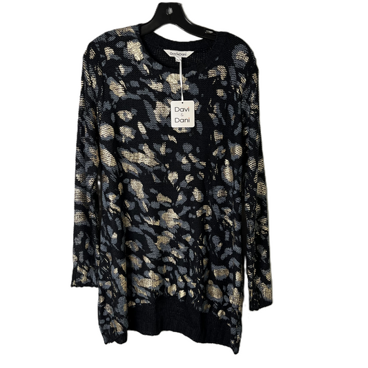 Sweater By Davi & Dani In Animal Print, Size: L