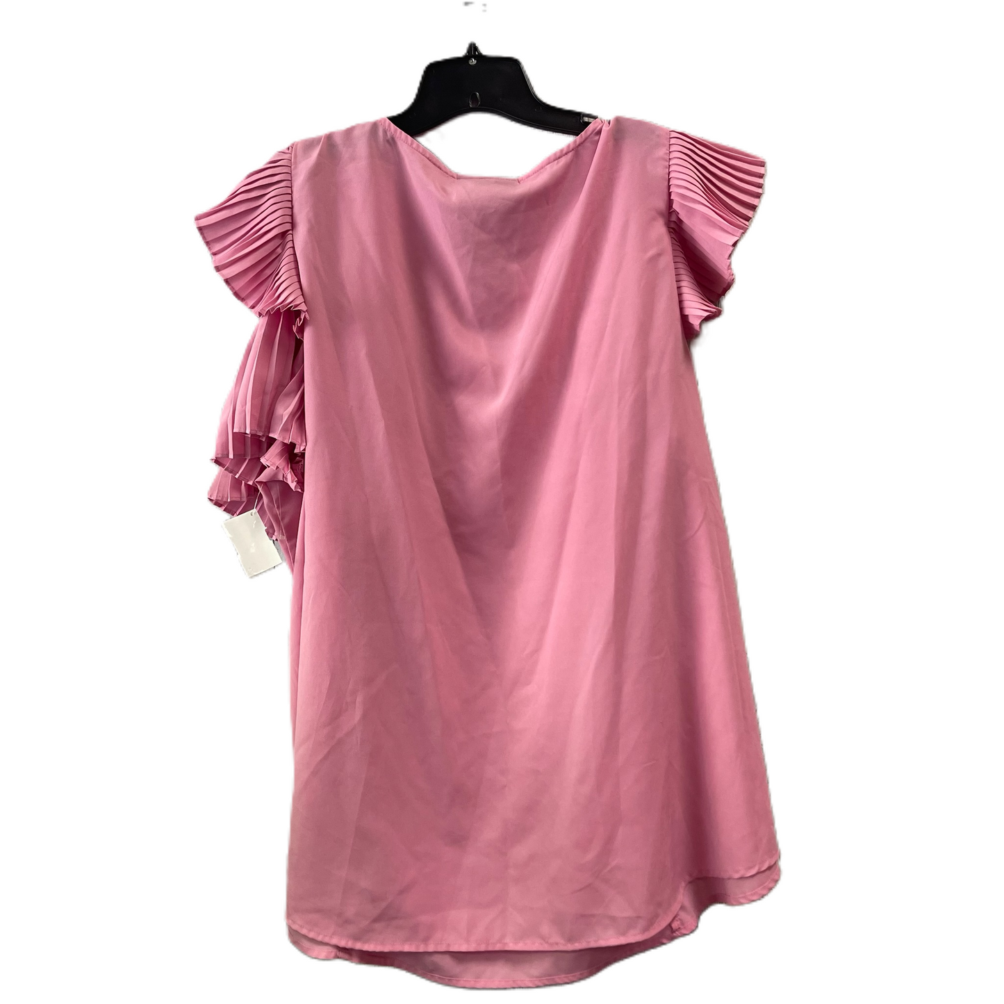 Pink Top Short Sleeve By Lane Bryant, Size: 26