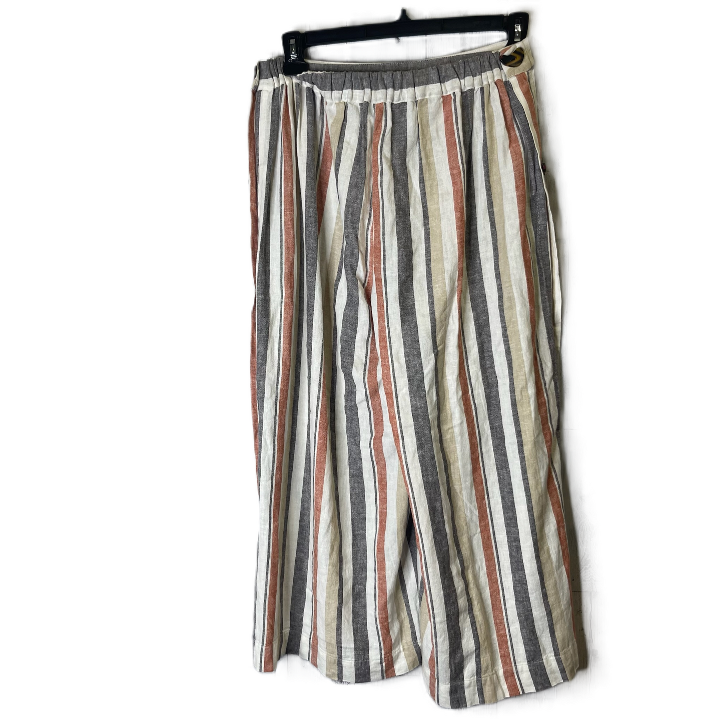 Pants Cropped By Marc New York In Striped Pattern, Size: M