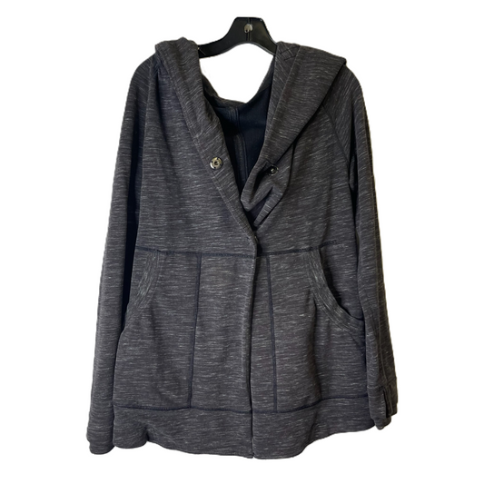 Athletic Jacket By Lululemon In Grey, Size: 6