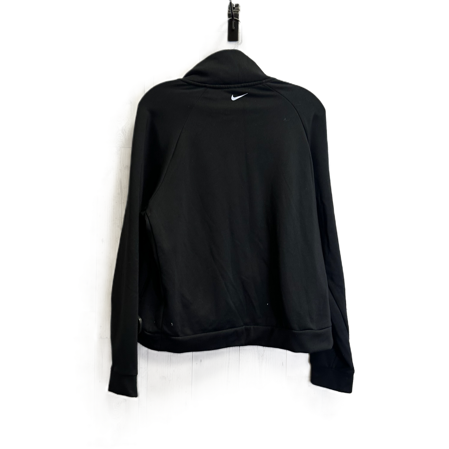 Athletic Sweatshirt Collar By Nike Apparel In Black, Size: M