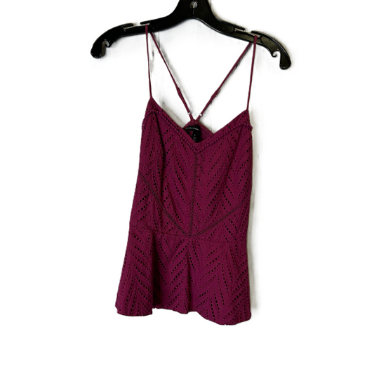 Top Sleeveless By White House Black Market In Purple, Size: 6